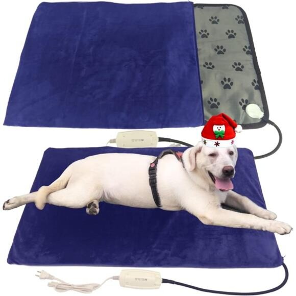 Pet Heating Pad Heated Bed with Soft Washable Cover, 34